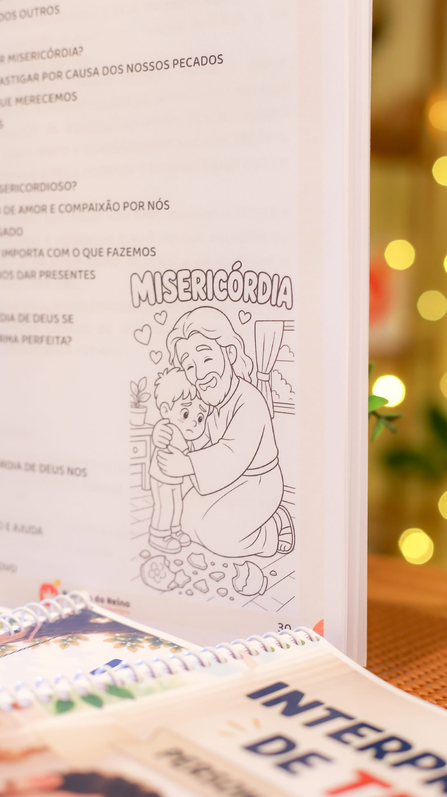 Página do material